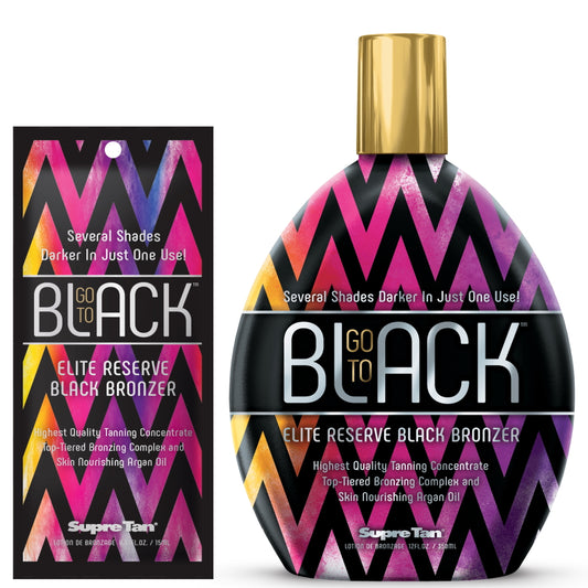 Supre Tan Go To Black Elite Reserve Black Bronzer